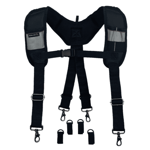 小物 atlast&co WORK SUSPENDER Premium Work Suspender Button Ends X Back at Amazon Men's